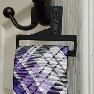 New Express purple/gray tie